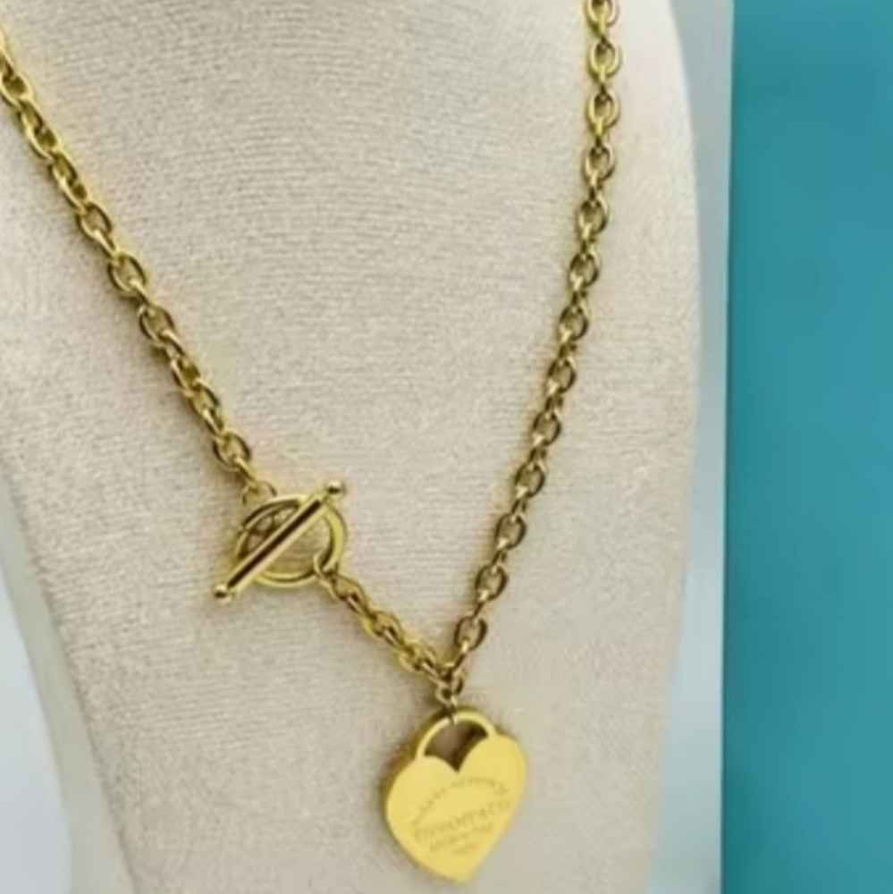 LAST 1❗️❗️❗️Gold Heart Pendant Necklace